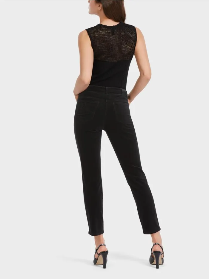 Damen Marc Cain Hosen Coloured DenimHose SILEA Black
