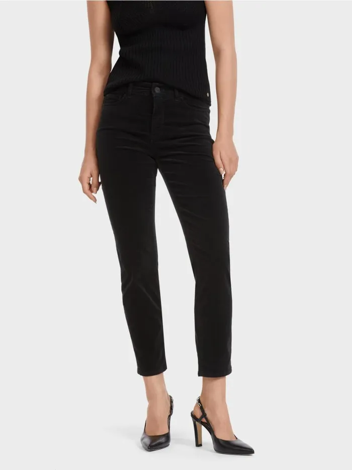 Damen Marc Cain Hosen Coloured DenimHose SILEA Black