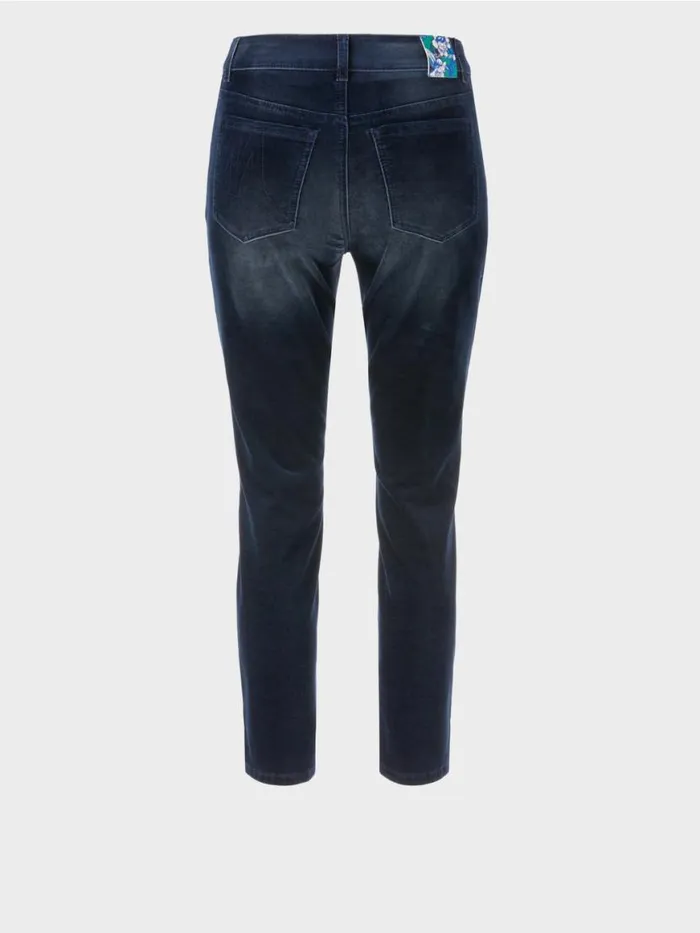 Damen Marc Cain Hosen Dunkelblaue FivePocket Jeans SILEA Midnight Blue