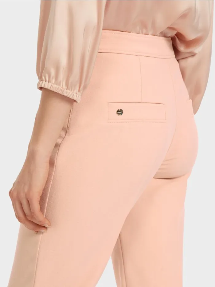 Damen Marc Cain Hosen StretchPants FENDOU Mit Bgelfalte Sandy Beige
