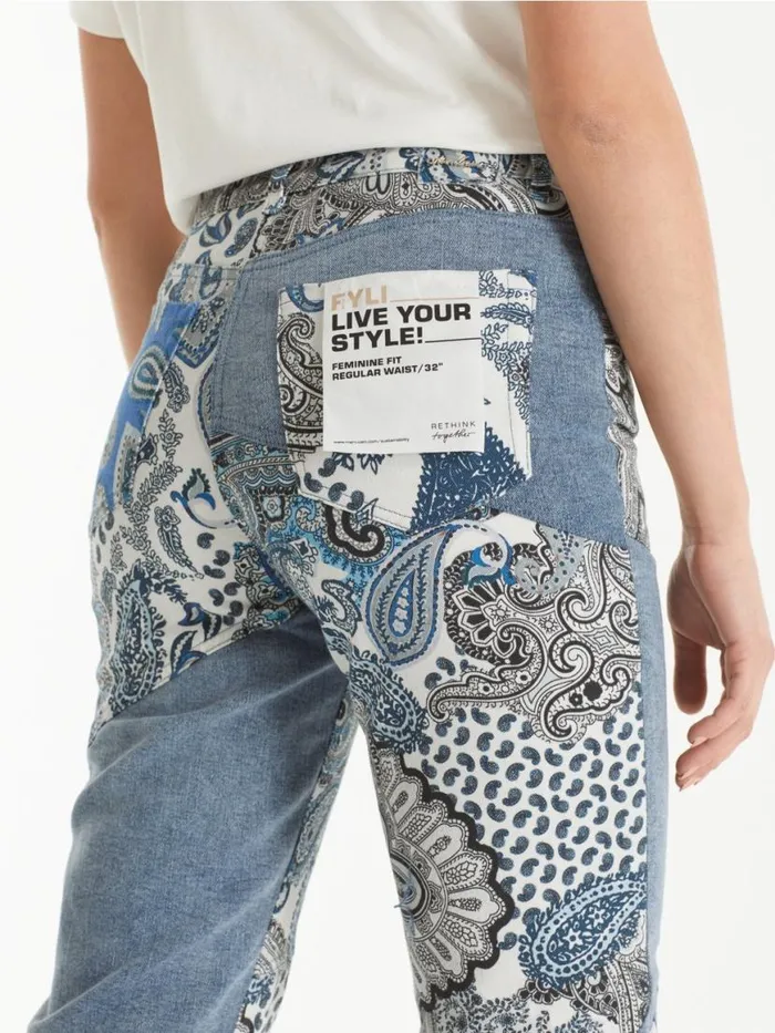 Damen Marc Cain Jeans 034Rethink Together034 Jeans FYLI Vintage Blue