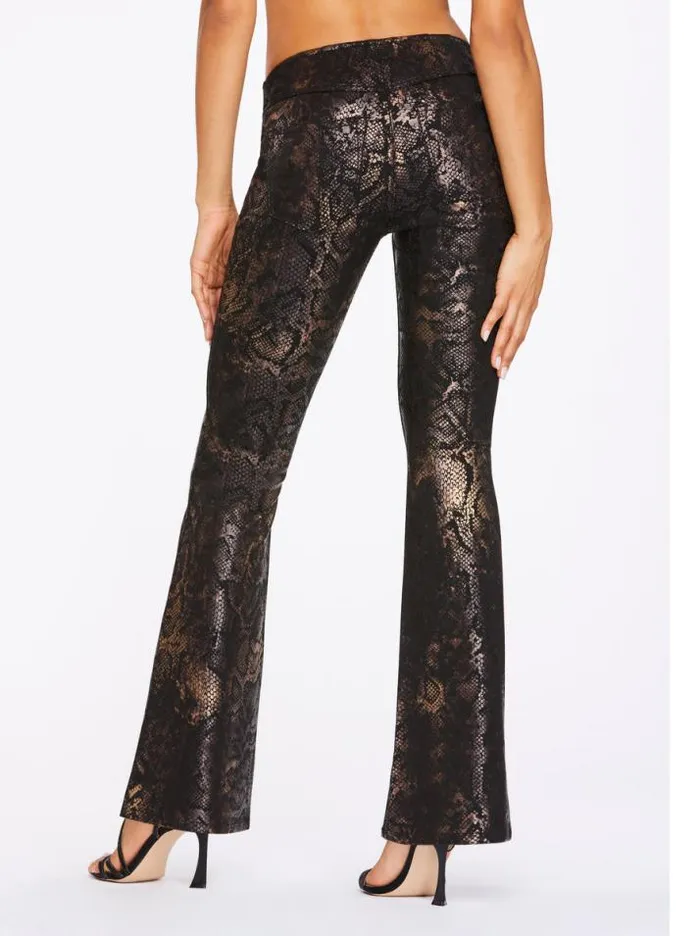 Denim Clothing Jessica Simpson Pull On Flare In Black Snake Foil
