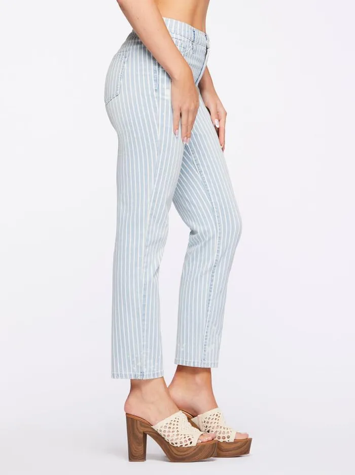 Denim Clothing Jessica Simpson Spotlight High Rise Straight Jeans In Cityscape