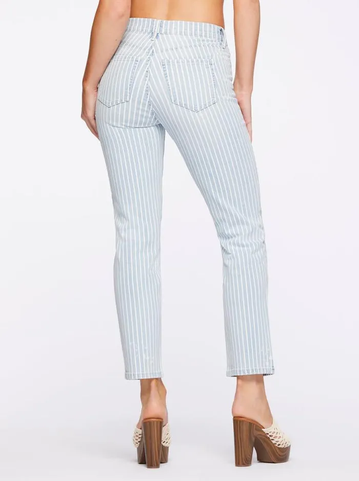 Denim Clothing Jessica Simpson Spotlight High Rise Straight Jeans In Cityscape