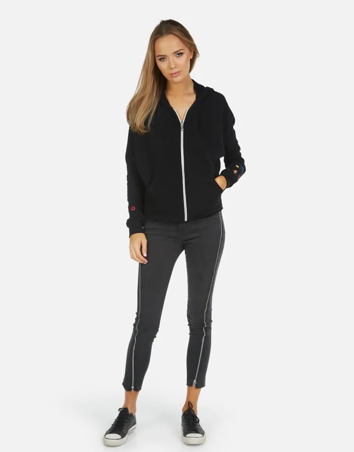 Destiny LA Hand Elements Black Women039s Lauren Moshi Hoodies