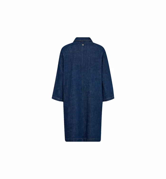 Dresses and Jumpsuits MOS MOSH Women MMMirali Pincourt Dress Dark Blue Dresses and Jumpsuits MOS MOSH Women MMMirali Pincourt Dress Dark Blue