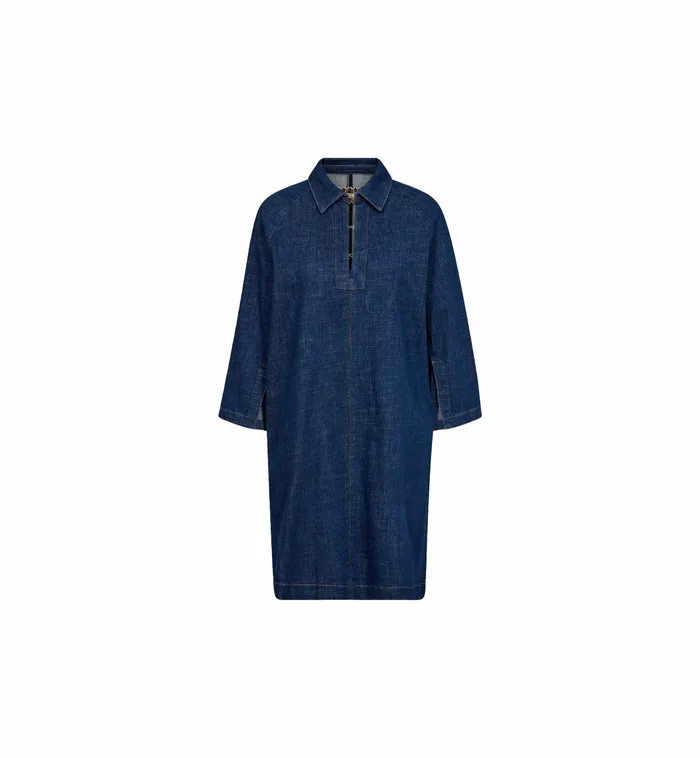 Dresses and Jumpsuits MOS MOSH Women MMMirali Pincourt Dress Dark Blue Dresses and Jumpsuits MOS MOSH Women MMMirali Pincourt Dress Dark Blue