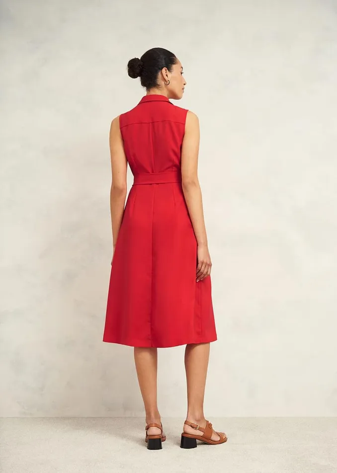 Dresses and Jumpsuits Women HOBBS Sandra Dress Begonia Red