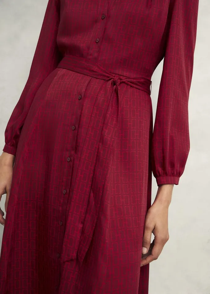 Dresses and Jumpsuits Women HOBBS Yvonne Shirt Dress Red Multi