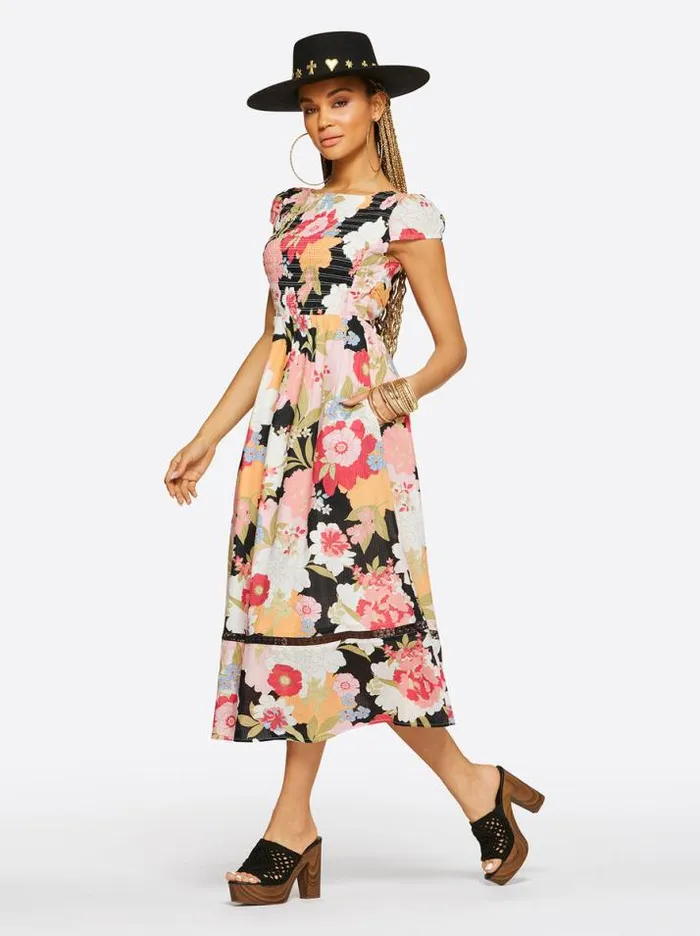Dresses Clothing Jessica Simpson Elaine Dress In Blooms In The Bay