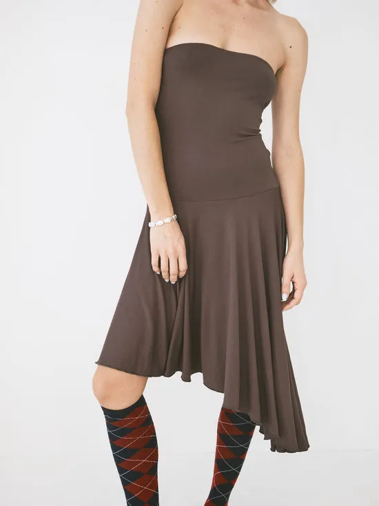 Dresses Lisa Says Gah Women Nossa Dress Hickory Brown