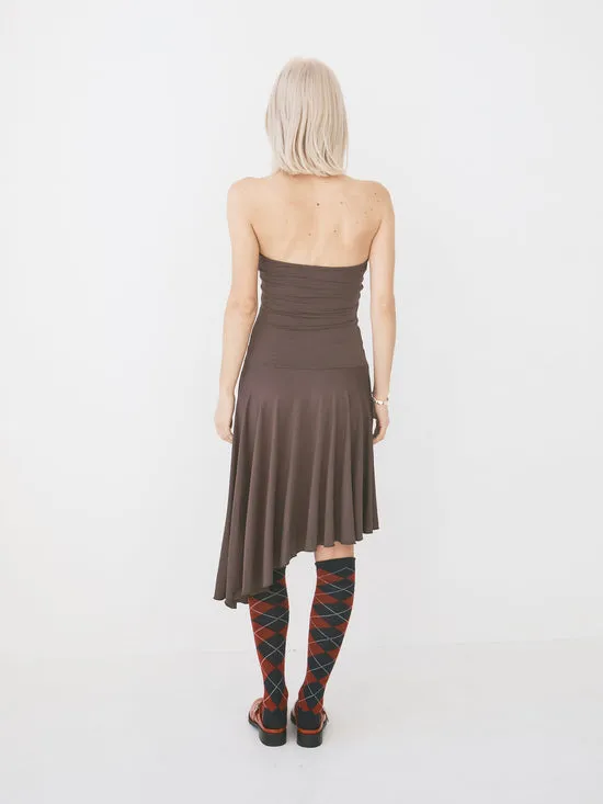 Dresses Lisa Says Gah Women Nossa Dress Hickory Brown