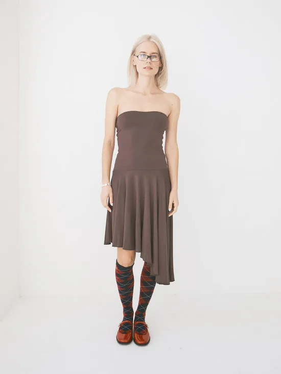 Dresses Lisa Says Gah Women Nossa Dress Hickory Brown