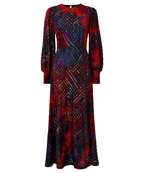 Dresses Rita Striking Devore Dress Burnt Orange Joebrowns Apparel Dresses Rita Striking Devore Dress Burnt Orange Joebrowns Apparel