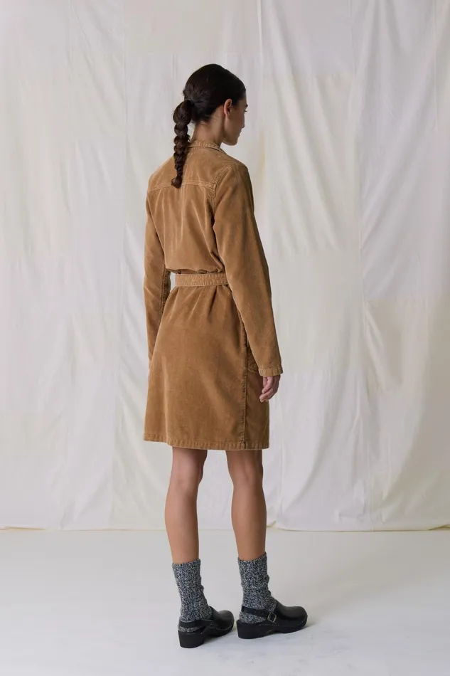 Dresses Women Leon and Harper Regna Plain Dress Brown