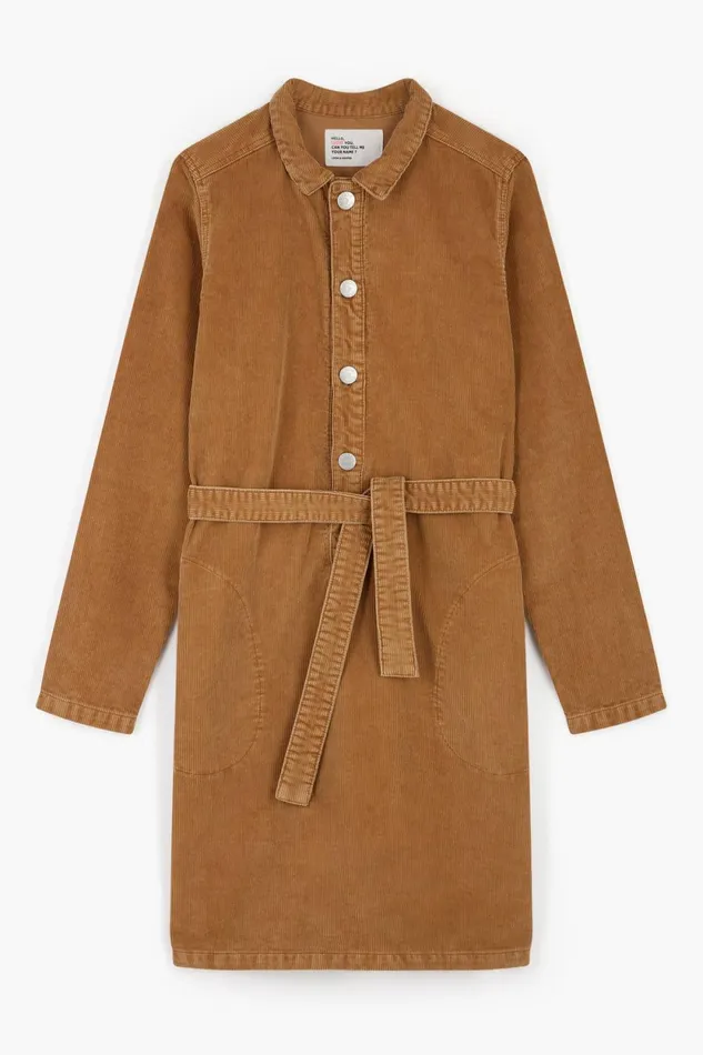 Dresses Women Leon and Harper Regna Plain Dress Brown
