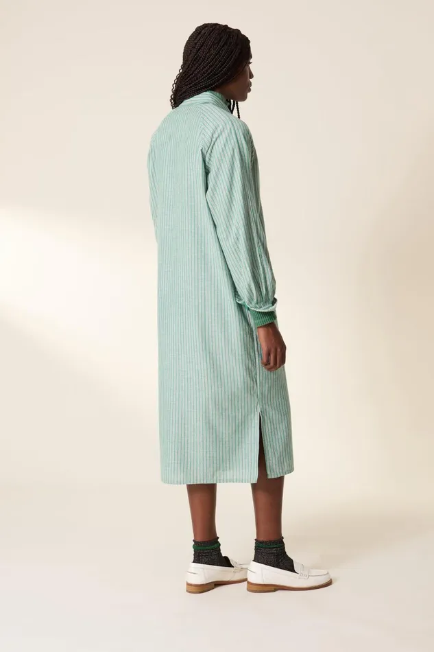 Dresses Women Leon and Harper Renna Stripe Dress Green
