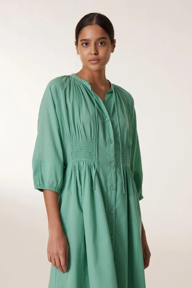 Dresses Women Leon and Harper Roudy Plain Dress Celadon