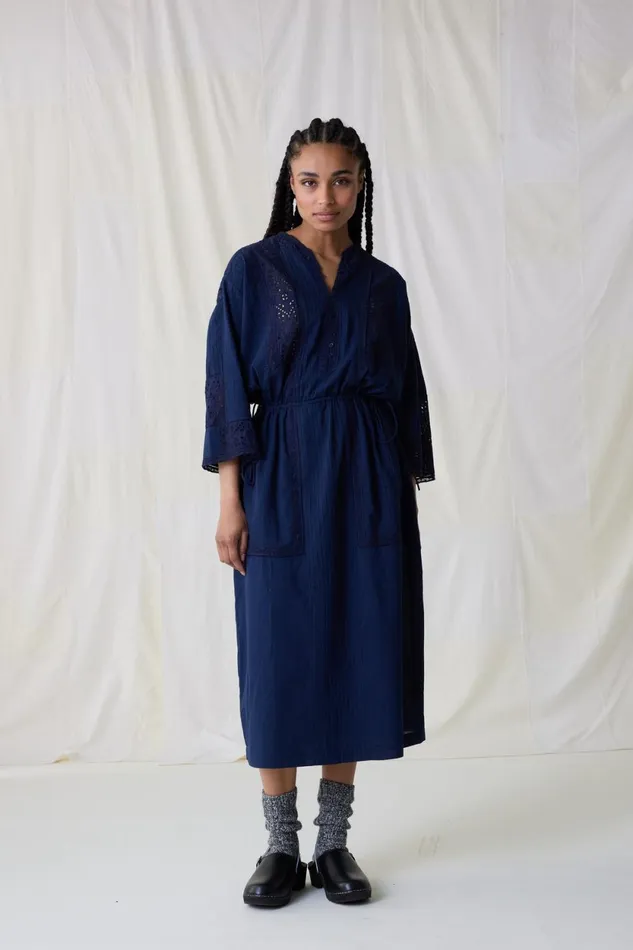 Dresses Women Leon and Harper Roxy Plain Dress Black Iris