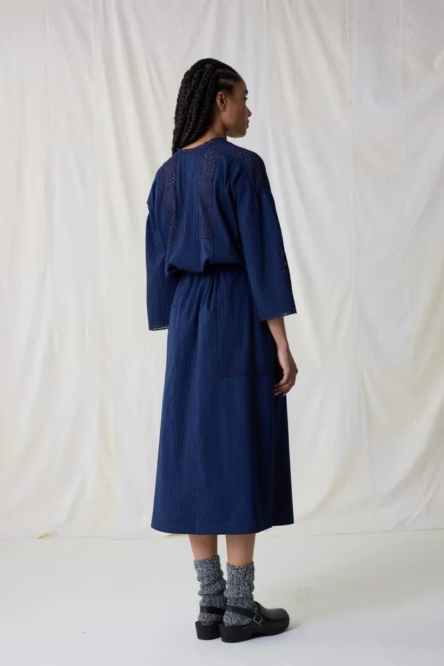 Dresses Women Leon and Harper Roxy Plain Dress Black Iris