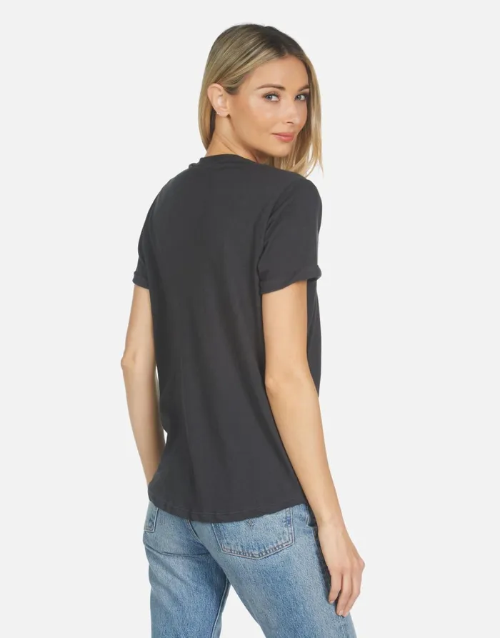 Edda Hippie Girl Onyx Women039s Lauren Moshi Short Sleeve