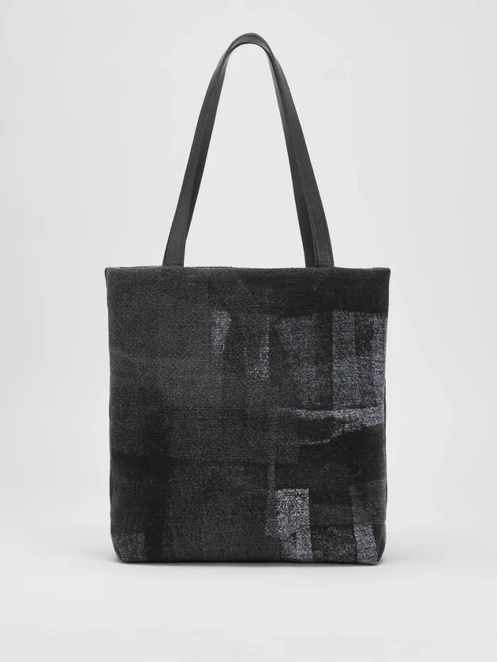 Eileen Fisher Accessories Waste No More Felted Tote Charcoal 8211 Shop