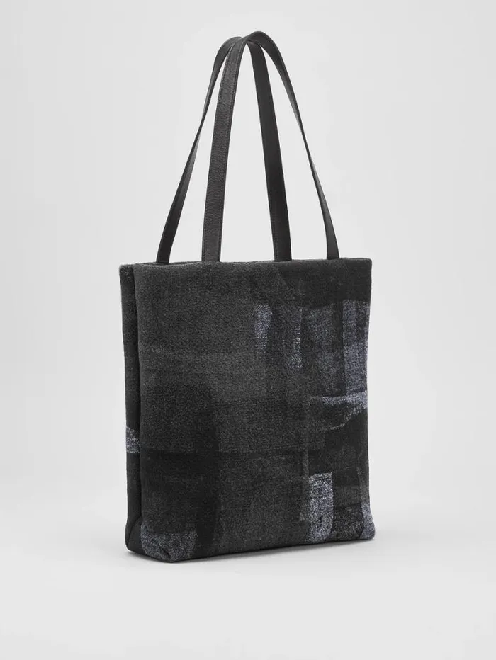 Eileen Fisher Accessories Waste No More Felted Tote Charcoal 8211 Shop