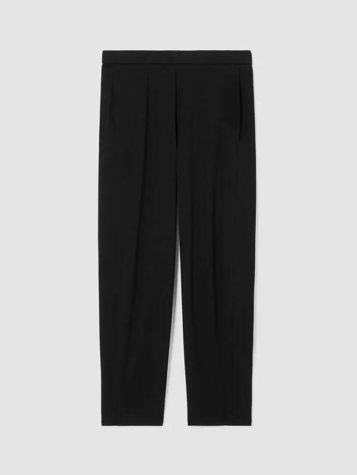 Eileen Fisher Pants Shorts and Jumpsuits Stretch Jersey Knit Lantern Pant Black 8211 Shop