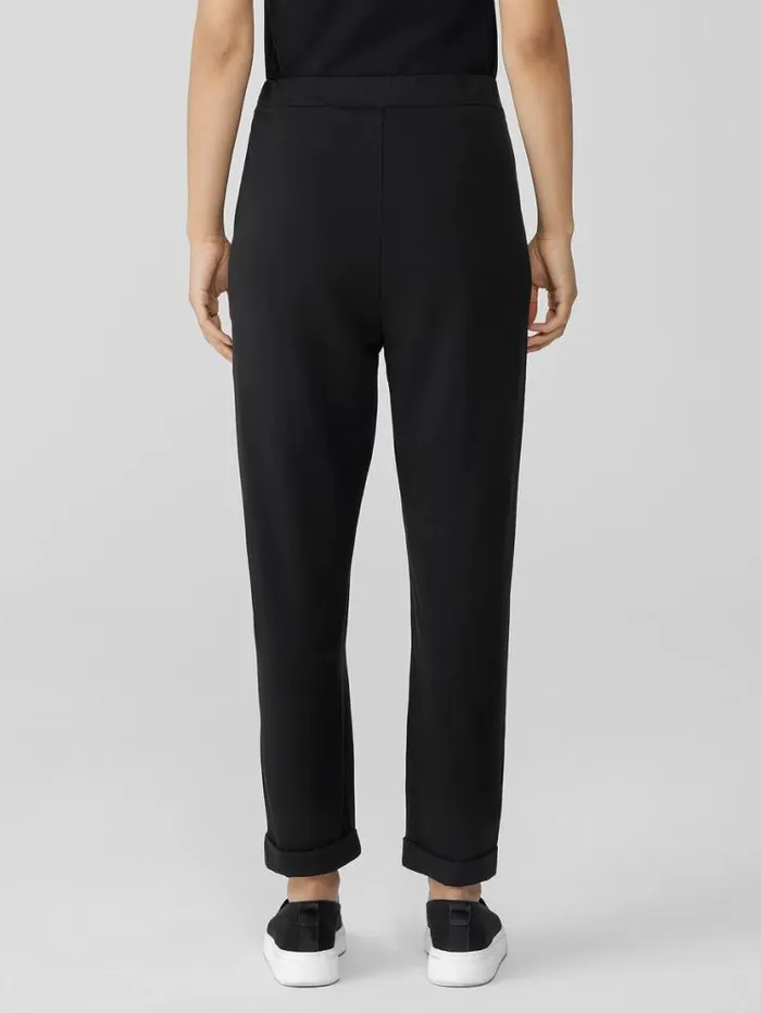 Eileen Fisher Pants Shorts and Jumpsuits Traceable Cotton Jersey Pant Black 8211 Shop