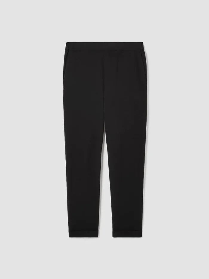 Eileen Fisher Pants Shorts and Jumpsuits Traceable Cotton Jersey Pant Black 8211 Shop