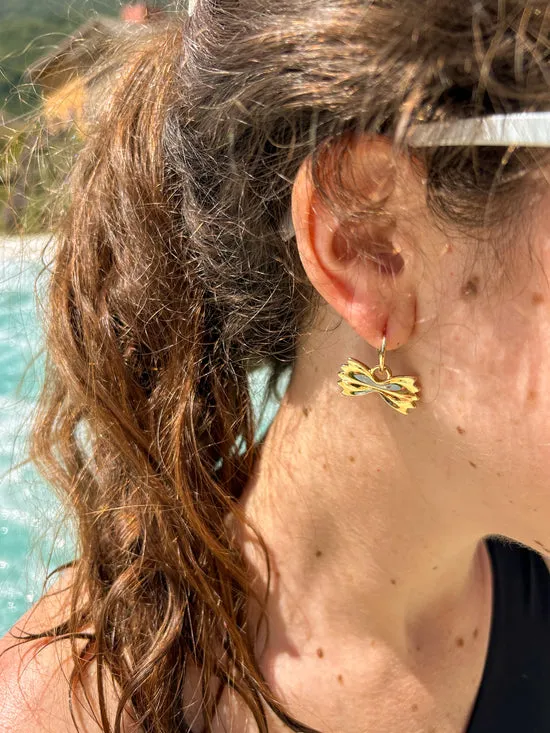 Farfalle Hoops Gold Jewelry Lisa Says Gah Women