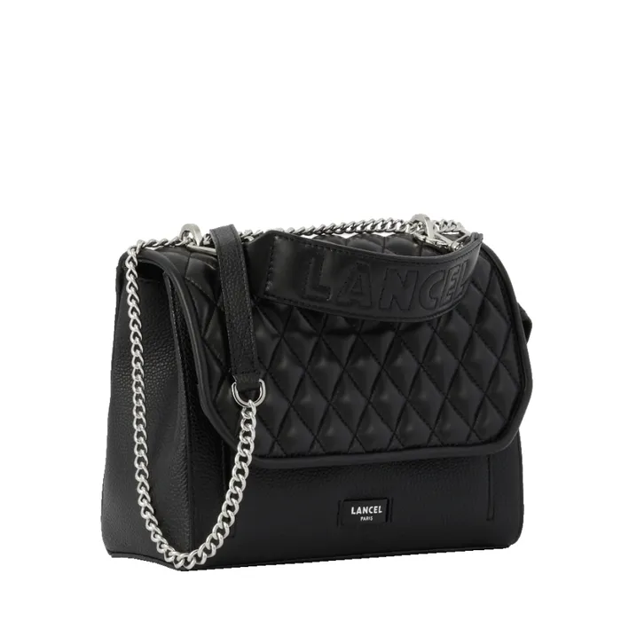 Flap Bag Black Women Lancel Shoulder Bags Flap Bag Black Women Lancel Shoulder Bags
