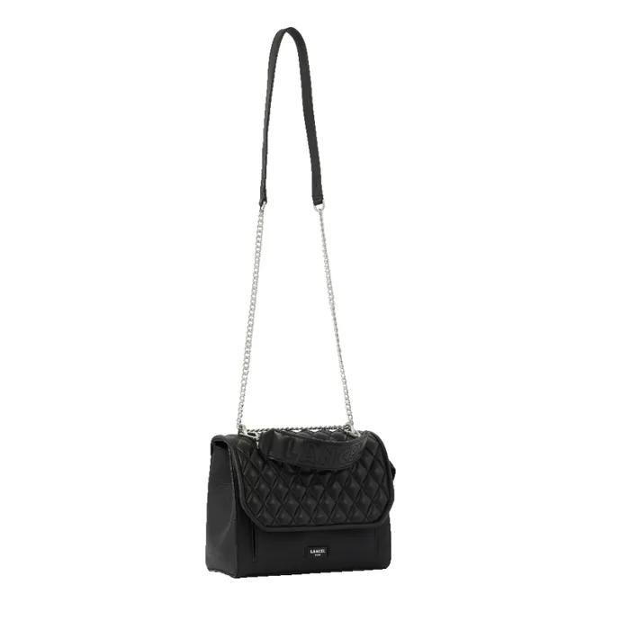 Flap Bag Black Women Lancel Shoulder Bags Flap Bag Black Women Lancel Shoulder Bags