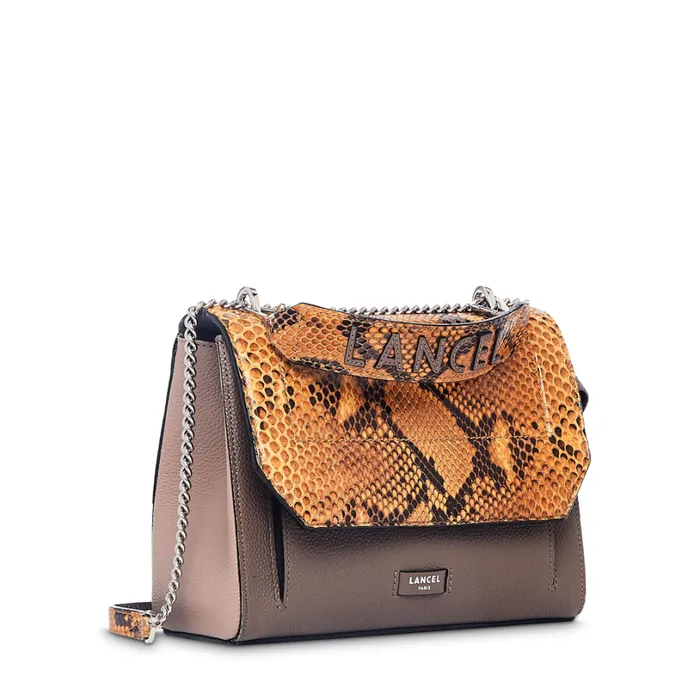 Flap Bag With Handle Honeysmokelinen Women Lancel Shoulder Bags Flap Bag With Handle Honeysmokelinen Women Lancel Shoulder Bags