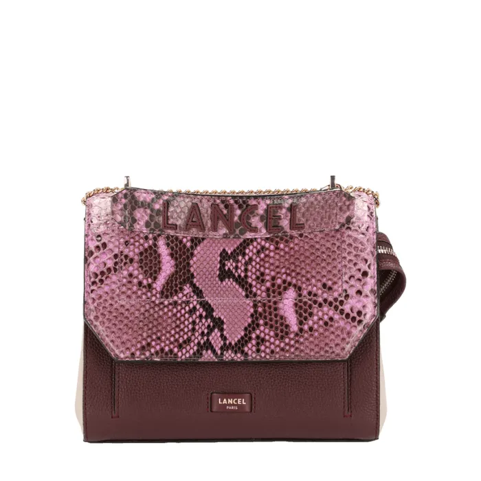 Flap Bag With Handle Multico Wisteria Women Lancel Shoulder Bags