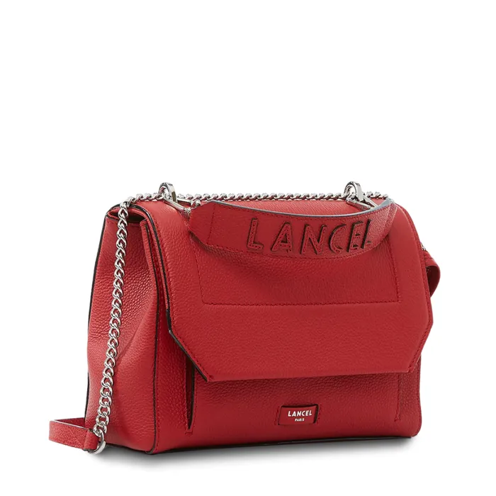 Flap Bag With Handle Red Lancel Women Lancel Cross Body Bags Flap Bag With Handle Red Lancel Women Lancel Cross Body Bags