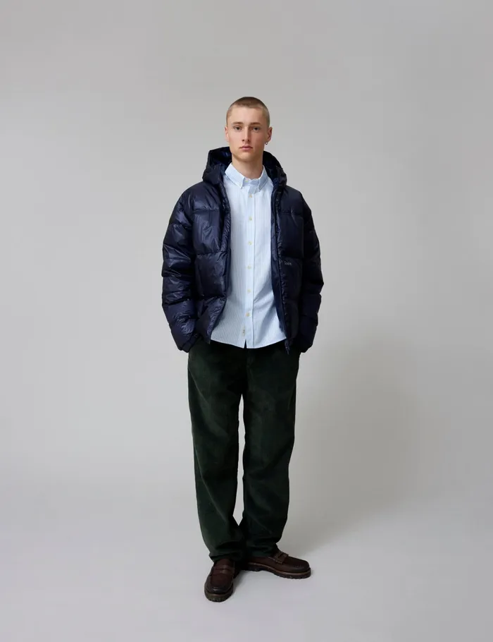 Fort Jackets GRAIN REVERSIBLE PUFFER JACKET Navy 8211 Men Fort Jackets GRAIN REVERSIBLE PUFFER JACKET Navy 8211 Men