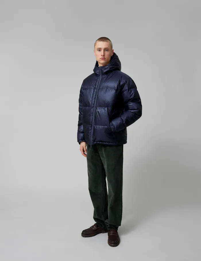 Fort Jackets GRAIN REVERSIBLE PUFFER JACKET Navy 8211 Men Fort Jackets GRAIN REVERSIBLE PUFFER JACKET Navy 8211 Men