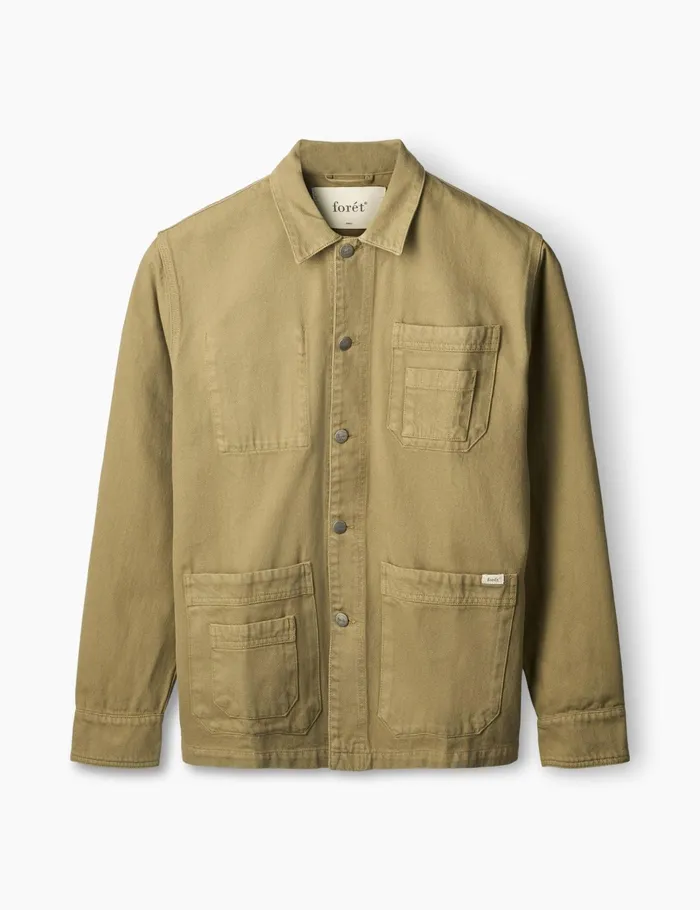 Fort Jackets ROWAN WORKWEAR OVERSHIRT Dusty Olive 8211 Men