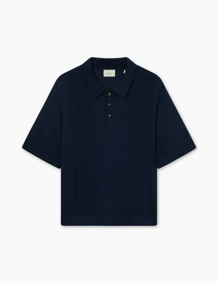 Fort Knitwear ASTERN SHORT SLEEVE Navy 8211 Men
