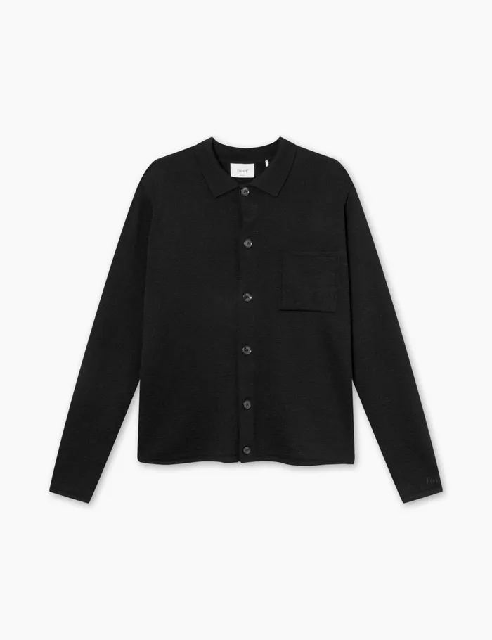 Fort Knitwear CRAFT CARDIGAN Black 8211 Men