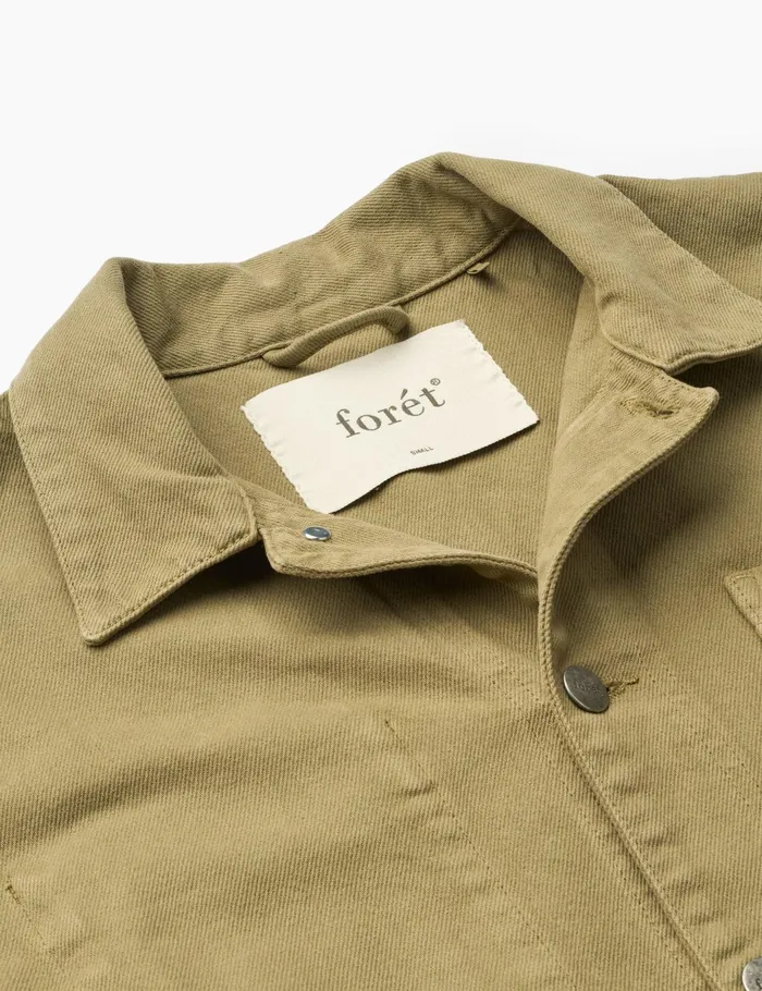 Fort Overshirts ROWAN WORKWEAR OVERSHIRT Dusty Olive 8211 Men Fort Overshirts ROWAN WORKWEAR OVERSHIRT Dusty Olive 8211 Men