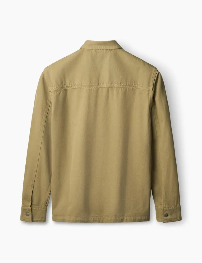 Fort Overshirts ROWAN WORKWEAR OVERSHIRT Dusty Olive 8211 Men Fort Overshirts ROWAN WORKWEAR OVERSHIRT Dusty Olive 8211 Men