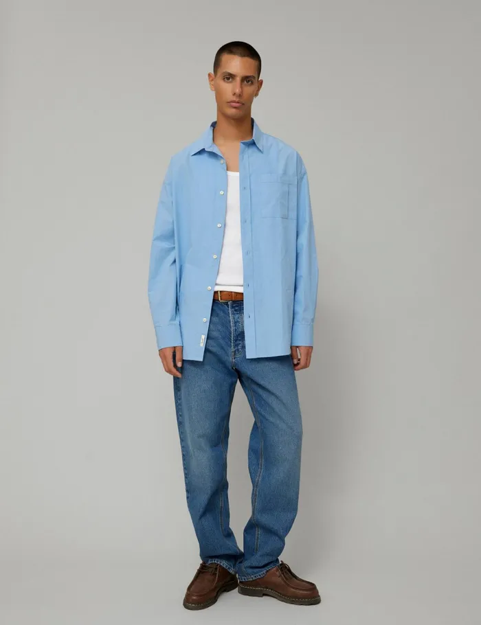 Fort Pants HEATH JEANS Washed Mid Blue 8211 Men