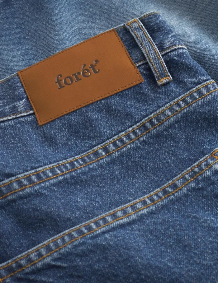 Fort Pants HEATH JEANS Washed Mid Blue 8211 Men