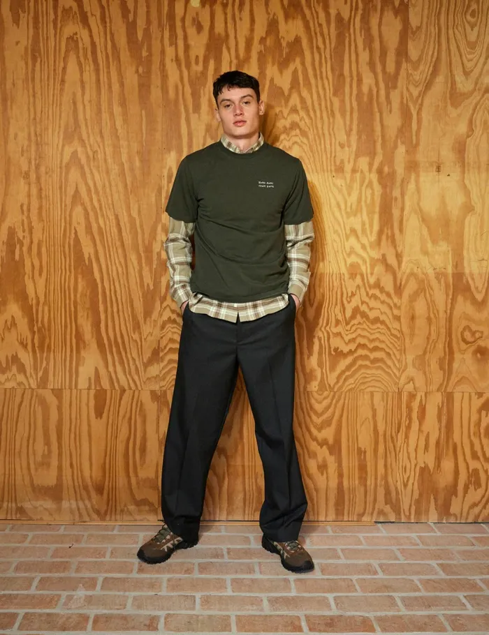 Fort Pants WRITER WOOL PANTS Dark Grey Melang 8211 Men Fort Pants WRITER WOOL PANTS Dark Grey Melang 8211 Men