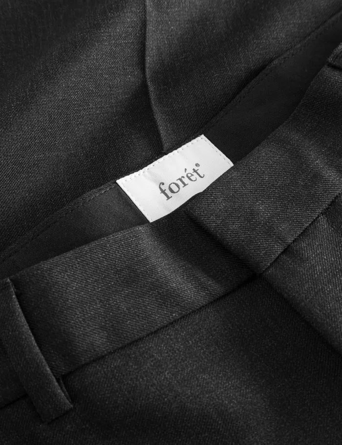 Fort Pants WRITER WOOL PANTS Dark Grey Melang 8211 Men Fort Pants WRITER WOOL PANTS Dark Grey Melang 8211 Men