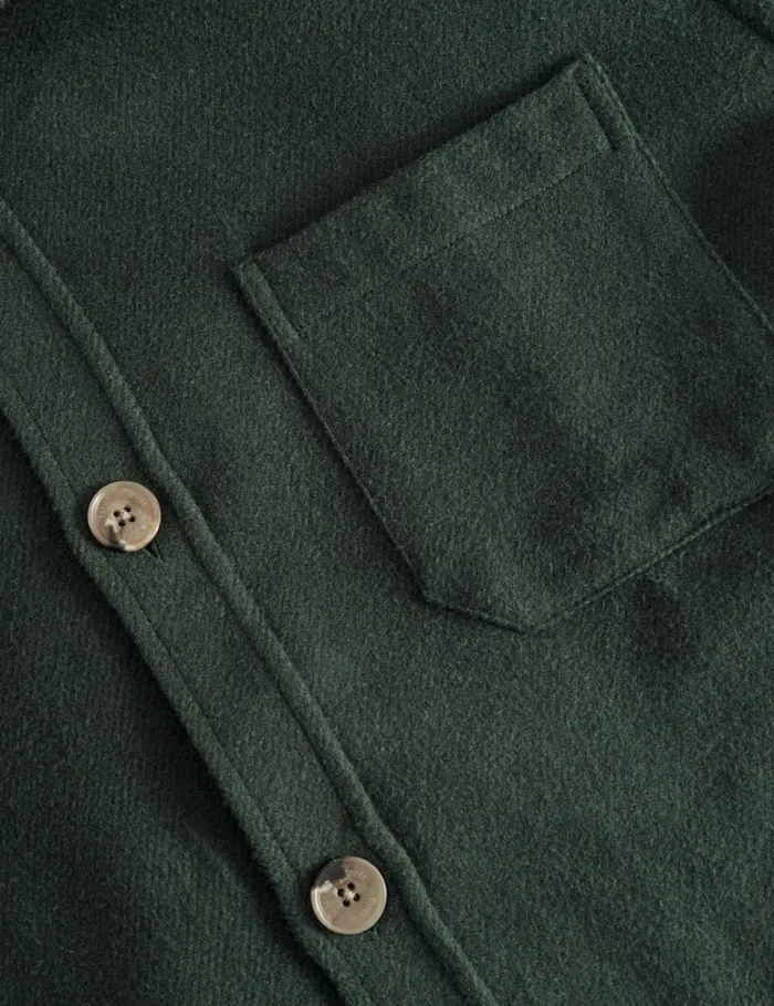 Fort Shirts MAP FLANNEL SHIRT Dark Moss 8211 Men Fort Shirts MAP FLANNEL SHIRT Dark Moss 8211 Men