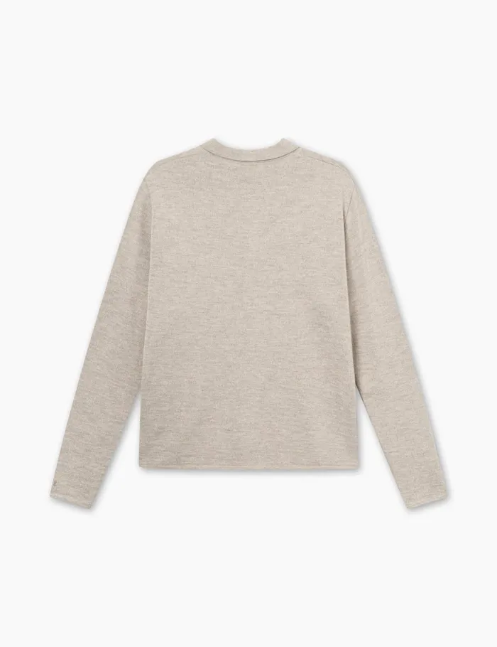 Fort Sweatshirts CRAFT CARDIGAN Khaki 8211 Men