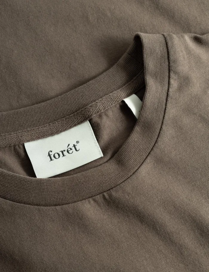 Fort TShirts LOOP TSHIRT Cold Brown 8211 Men